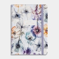 Agenda A5 D1 25/26 Waterverf bloemen