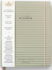 Mijn week planner - Leukigheidjes - Groen