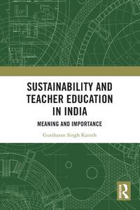 Sustainability and Teacher Education in India
