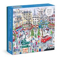 Michael Storrings Christmas In Paris 1000 Piece Foil Puzzle