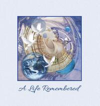 A Life Remembered Funeral Guest Book, Memorial Guest Book, Condolence Book, Remembrance Book for Funerals or Wake, Memorial Service Guest Book