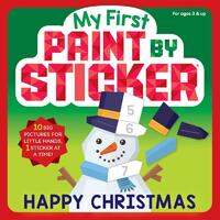 My First Paint by Sticker: Happy Christmas