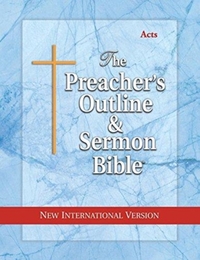 Preacher's Outline & Sermon Bible-NIV-Acts