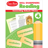 Skill Sharpeners: Reading, Grade 4 Workbook