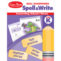 Skill Sharpeners: Spell & Write, Prek Workbook