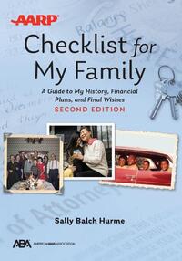 Aba/AARP Checklist for My Family: A Guide to My History, Financial