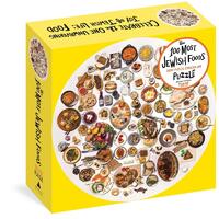 The 100 Most Jewish Foods: 500-Piece Circular Puzzle