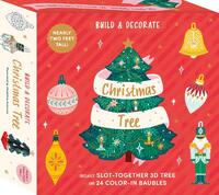 Build & Decorate: Christmas Tree: Includes Slot-Together 3D Tree and 31 Color-In Baubles