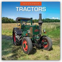 Tractors 2026 Square Wall Calendar