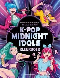 K-Pop Midnight Idols kleurboek