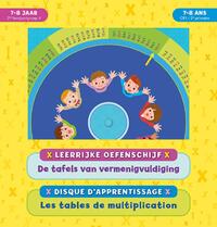 Leerrijke oefenschijf - De tafels van vermenigvuldiging (7-8 j.) / Disque d'apprentissage - Les tables de multiplication (7-8 a.)