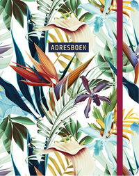 Adresboek (groot) - Tropical