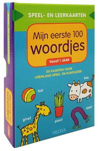 Speel- en leerkaarten - Mijn eerste 100 woordjes vanaf 1 jaar
