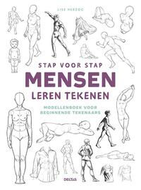 Stap voor stap mensen leren tekenen