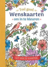 Wenskaarten om in te kleuren - Feel good