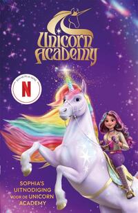 Sophia's uitnodiging voor Unicorn Academy