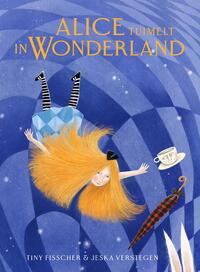 Alice tuimelt in Wonderland