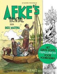 Het eerste echte strip kleurboek voor volwassenen - Afke's Tiental