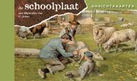 Ansichtkaarten, de Schoolplaat  Het Volle Leven