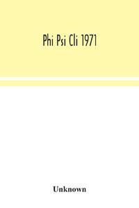 Phi Psi Cli 1971