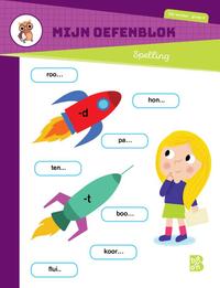Mijn oefenblok Spelling