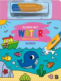 Kleuren met water voor de kleintjes