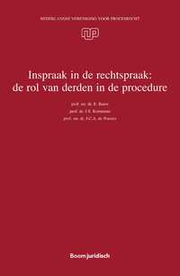 Inspraak in de rechtspraak: de rol van derden in de procedure