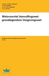 Wetsvoorstel Aanvullingswet grondeigendom Omgevingswet