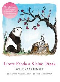 Grote Panda & Kleine Draak - Wenskaartenset