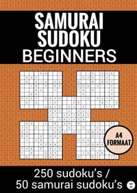 SAMURAI SUDOKU - Makkelijk - nr. 20 - Puzzelboek met 100 Makkelijke Puzzels voor Volwassenen en Ouderen