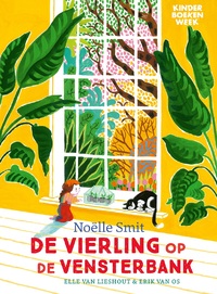 De vierling op de vensterbank