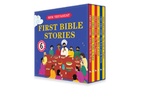 First Bible Stories (Old Testament) (6 Books Box Set): An Illustrated Board Book Boxset Consisting Bible Story Books for Kids I Inspiring Tales Ages 5