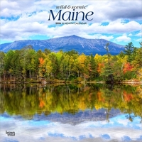 Maine Wild & Scenic 2026 12 X 24 Inch (Hanging) Monthly Square Wall Calendar Plastic-Free